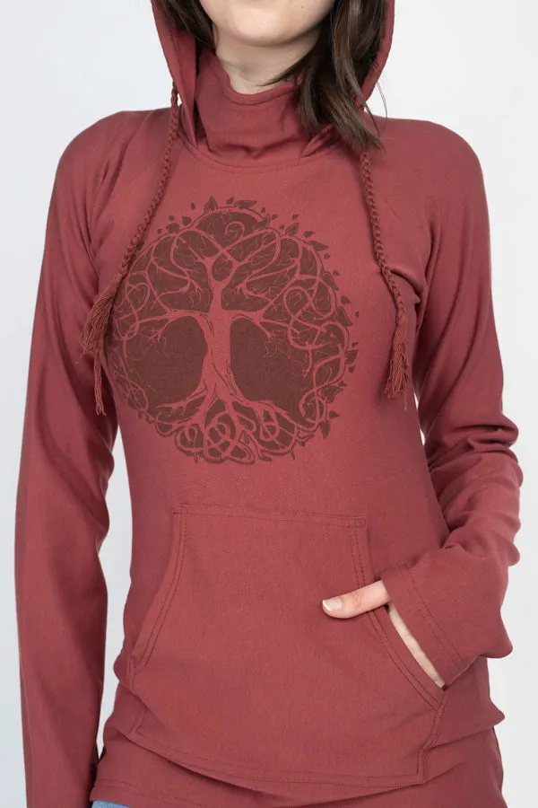 Soft Organic Tree of Life Hoodie