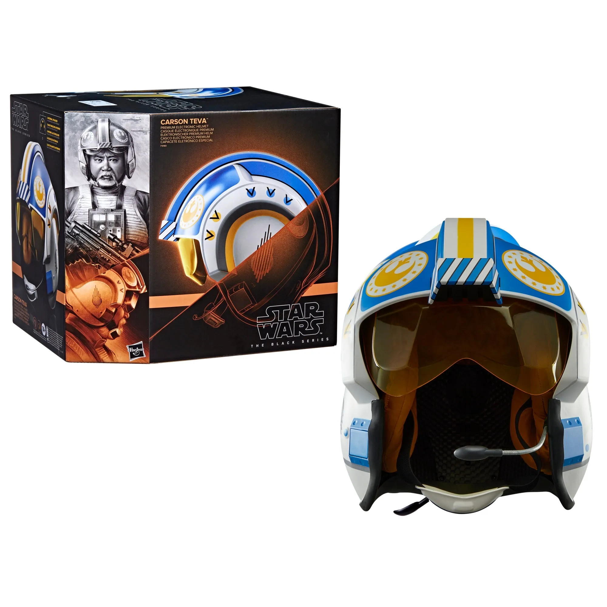 Star Wars The Black Series Carson Teva Electronic Helmet