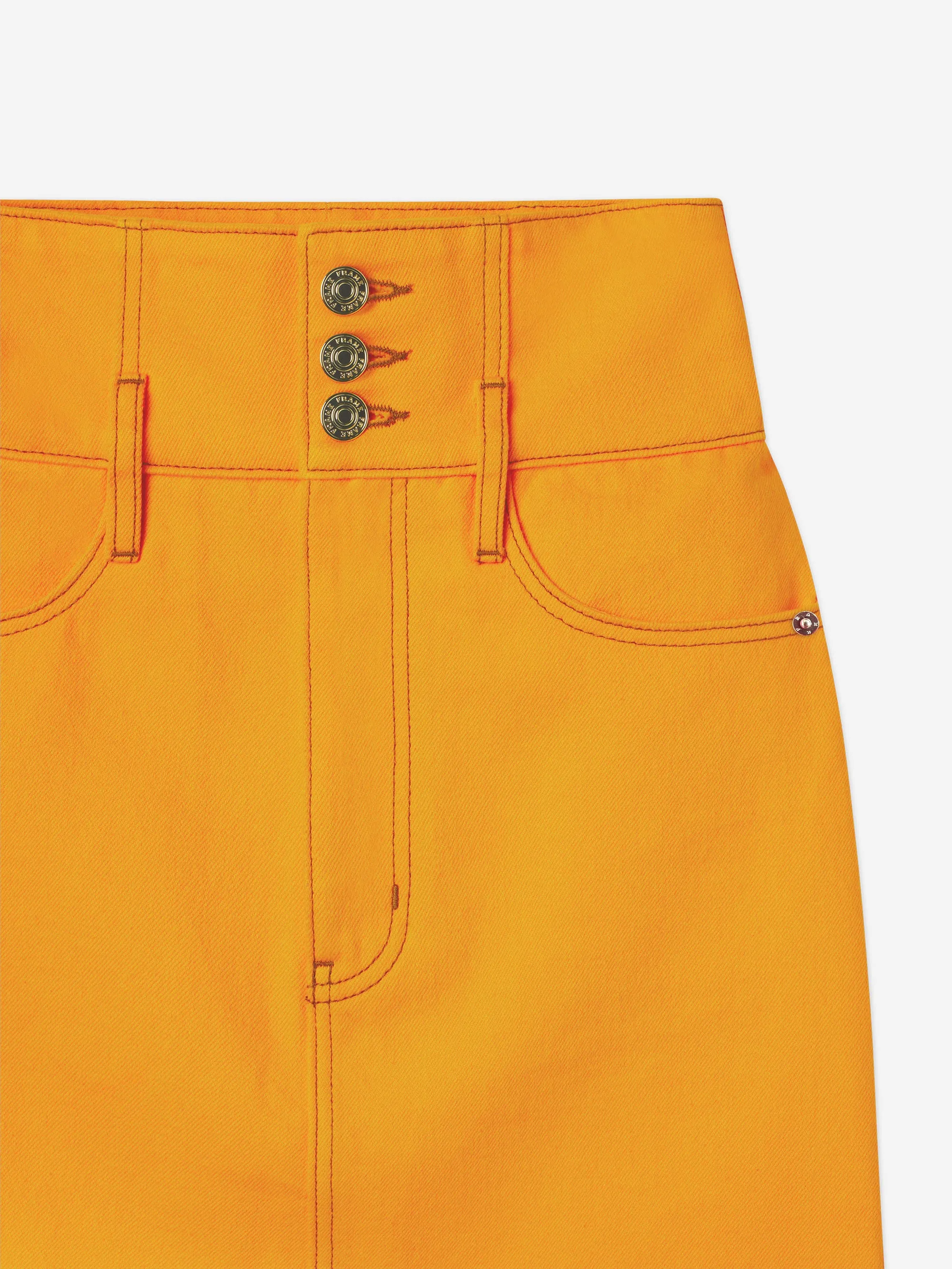 The Corset Mini Skirt -- Marigold