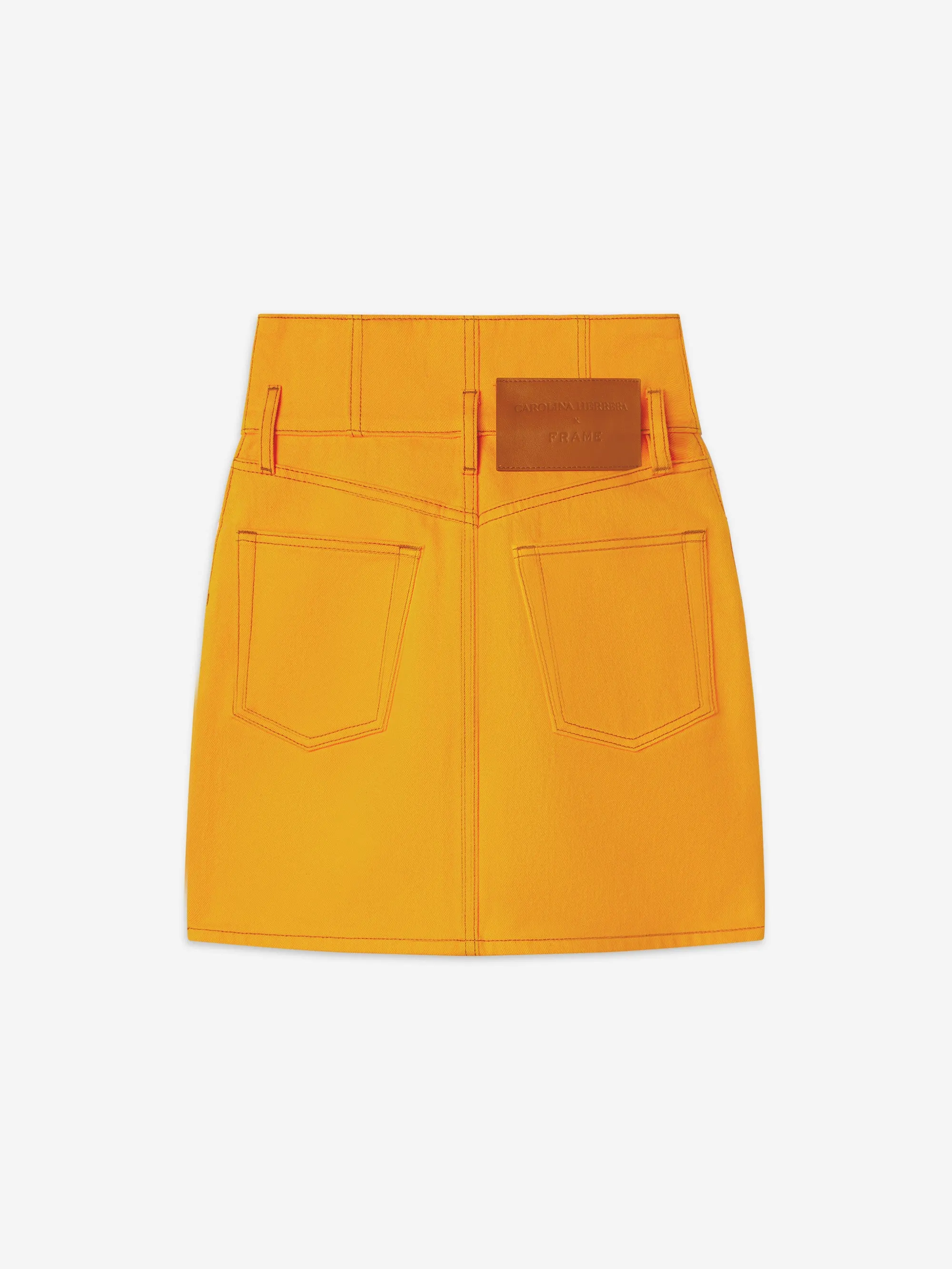 The Corset Mini Skirt -- Marigold