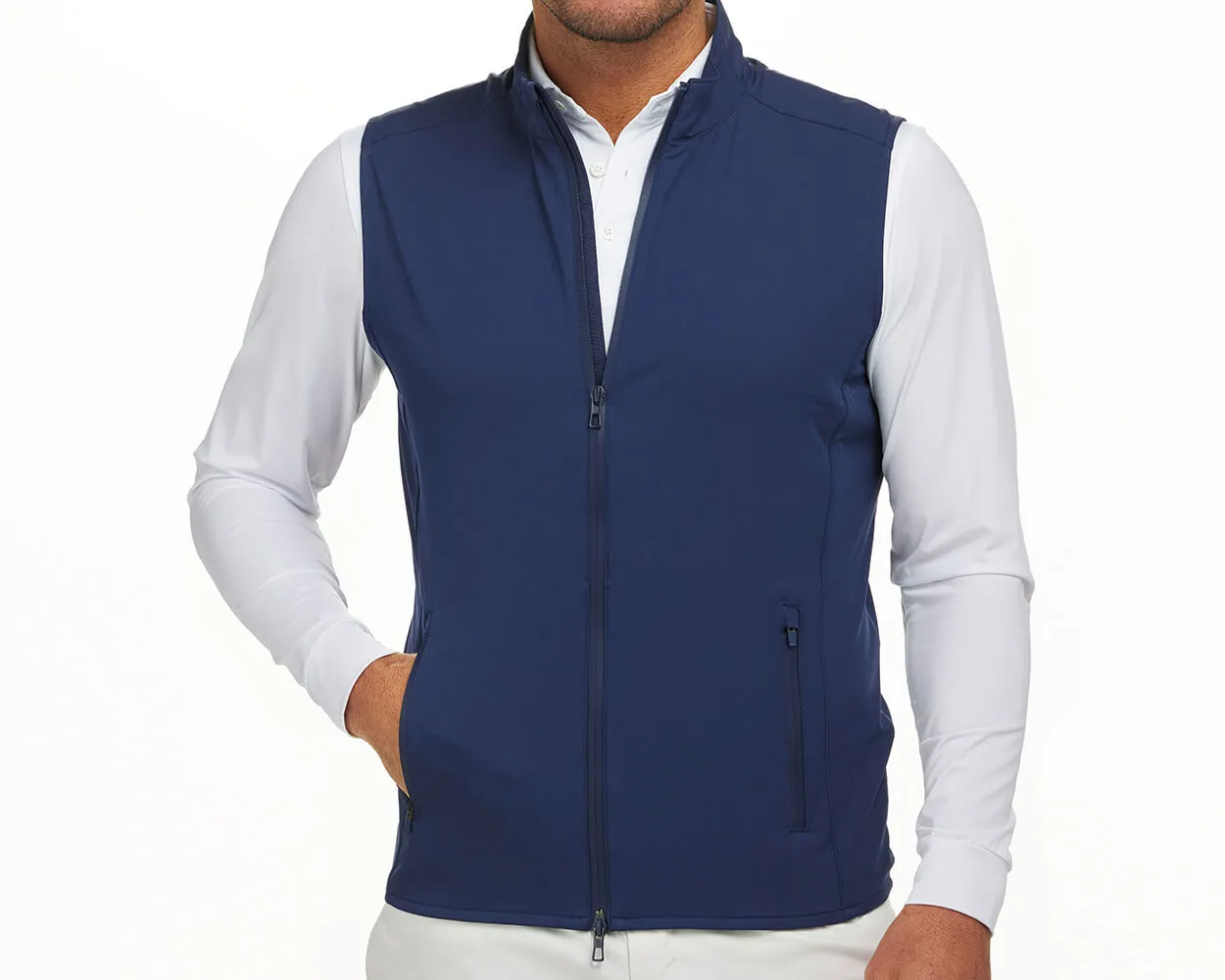 The Hayes Vest: Navy