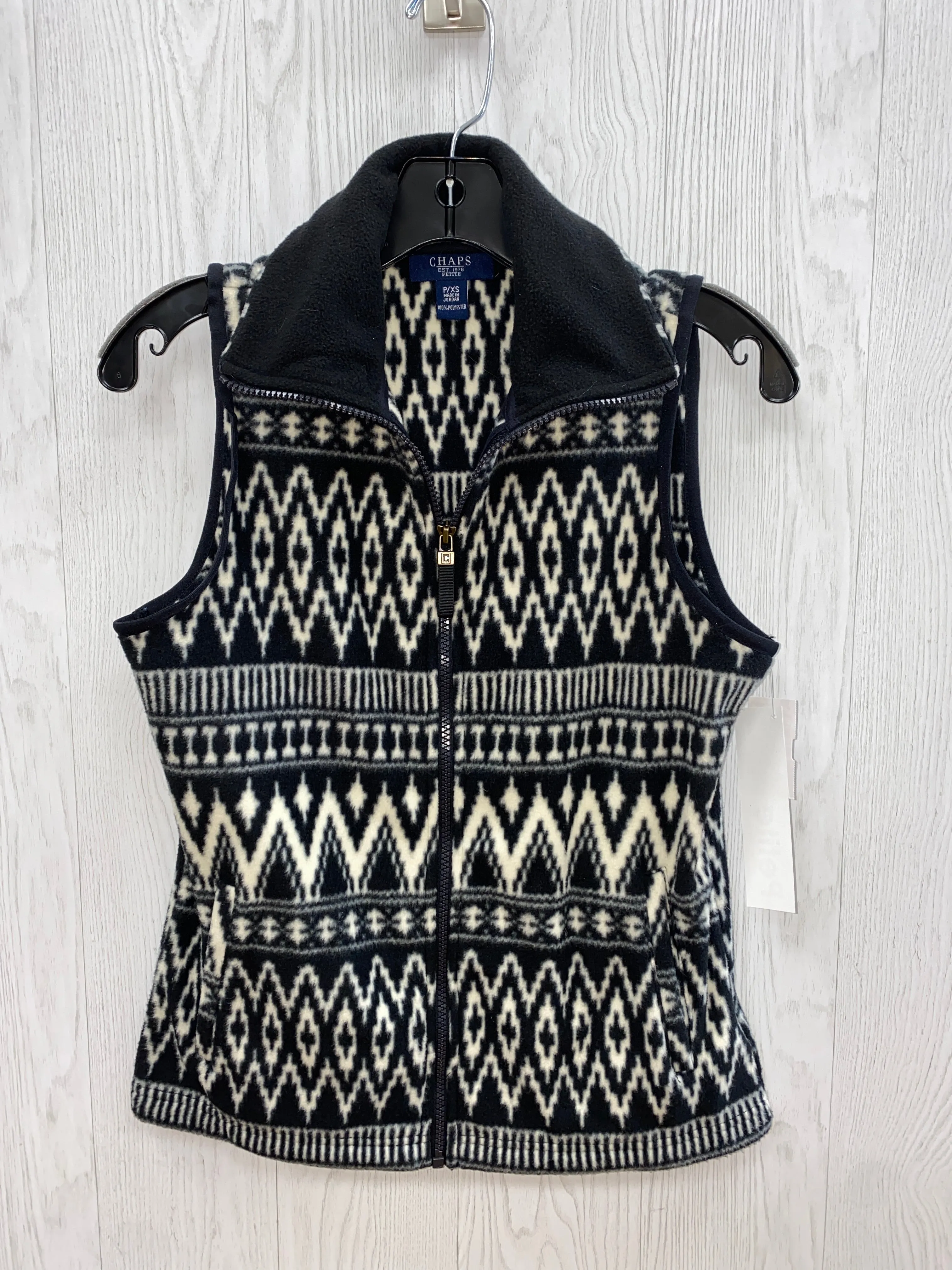 Vest Fleece By Chaps  Size: Petite   Xs