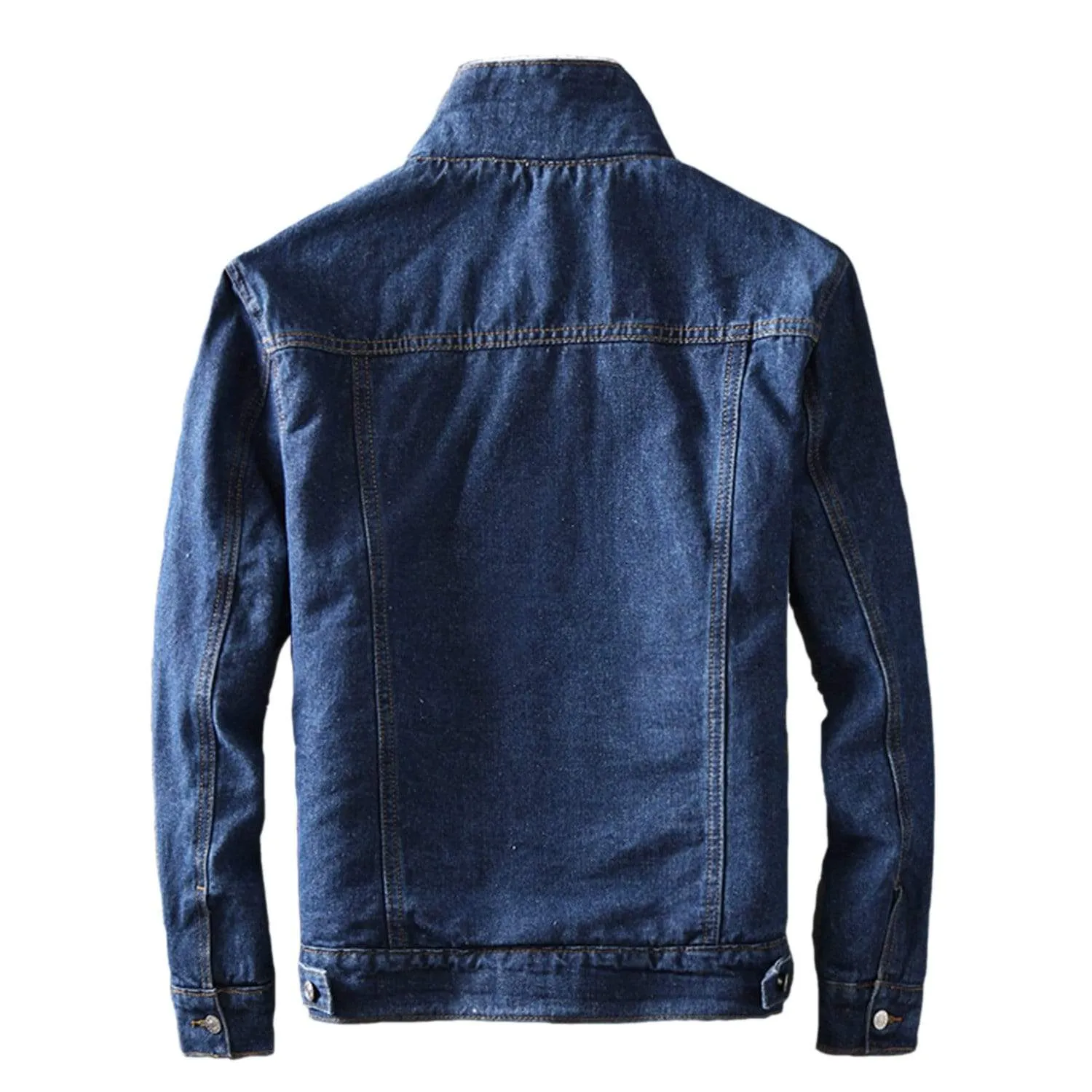 WLS Solid Color Denim Jacket